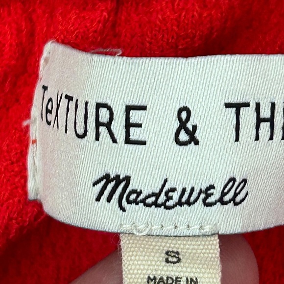 Madewell Texture & Thread Tiered-Sleeve Dress, size Small - Picture 8 of 13